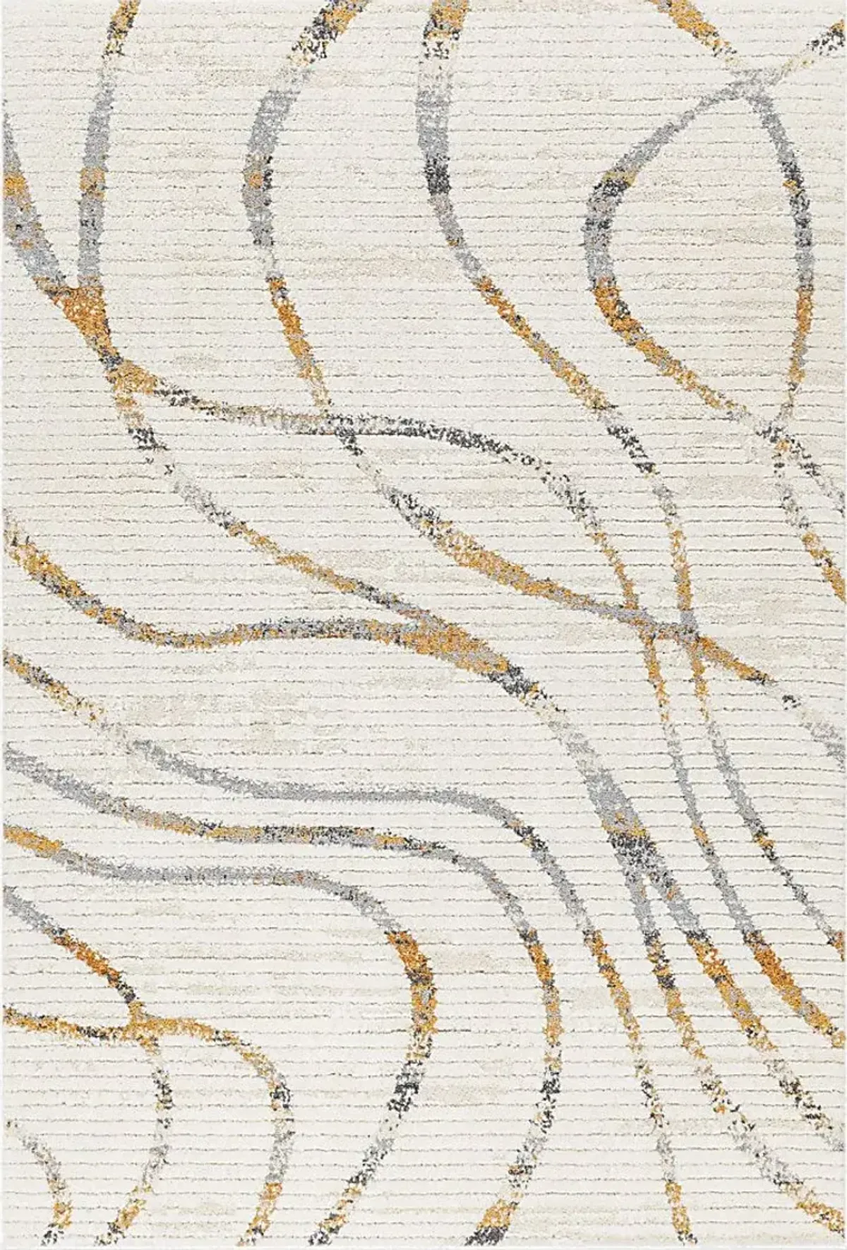 Lamruen Cream 5'3 x 7' Area Rug