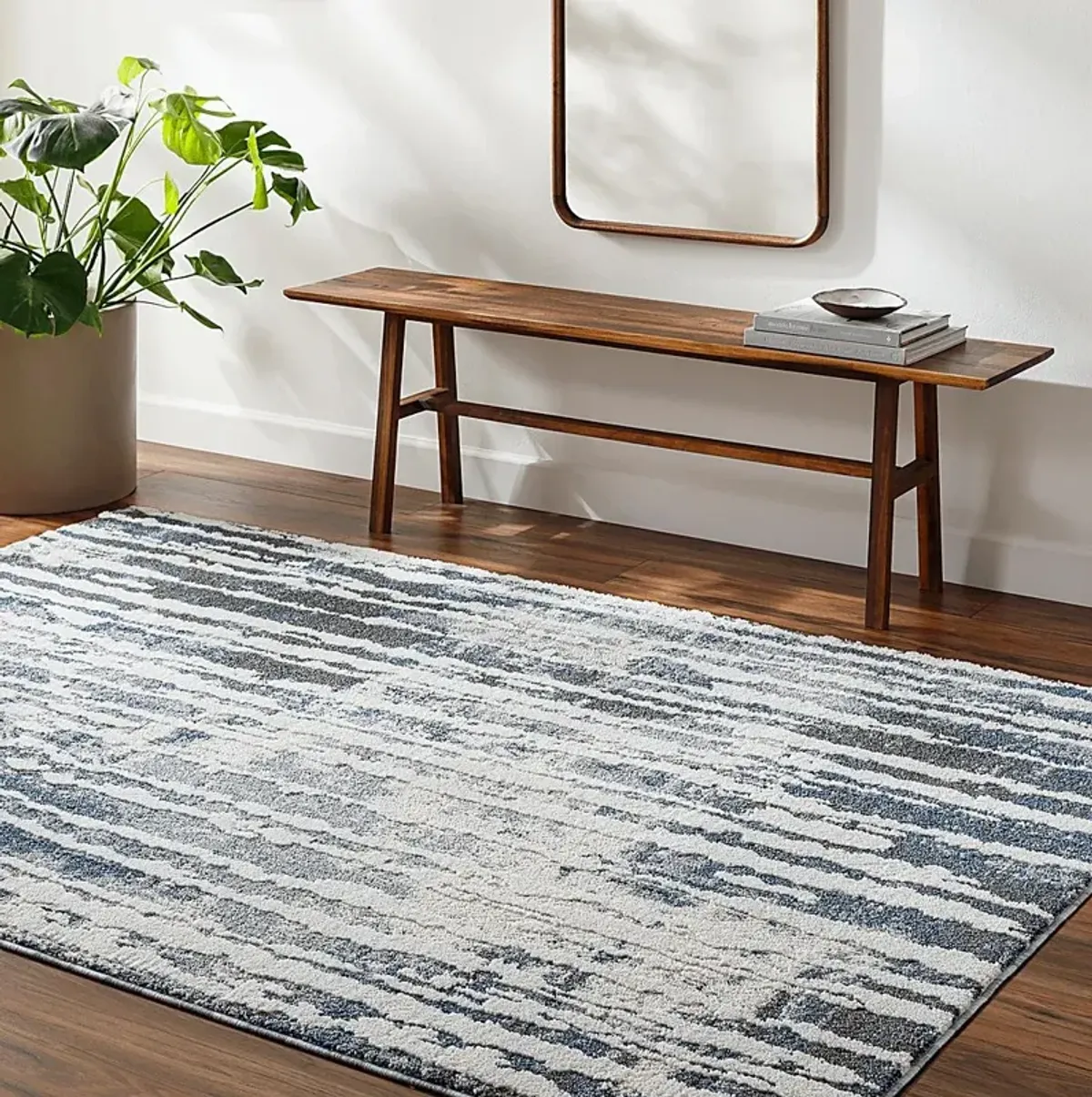 Sontina Blue 5'3 x 7' Area Rug