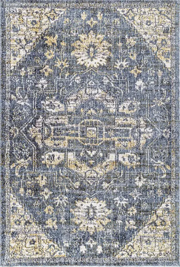 Jilria Blue 5'3 x 7' Area Rug