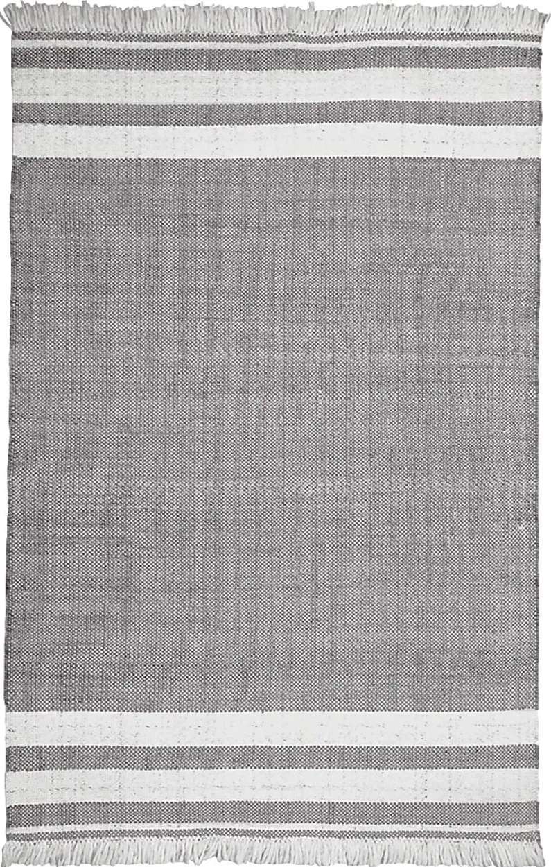 Kebba Gray 5' x 7'9 Indoor/Outdoor Rug