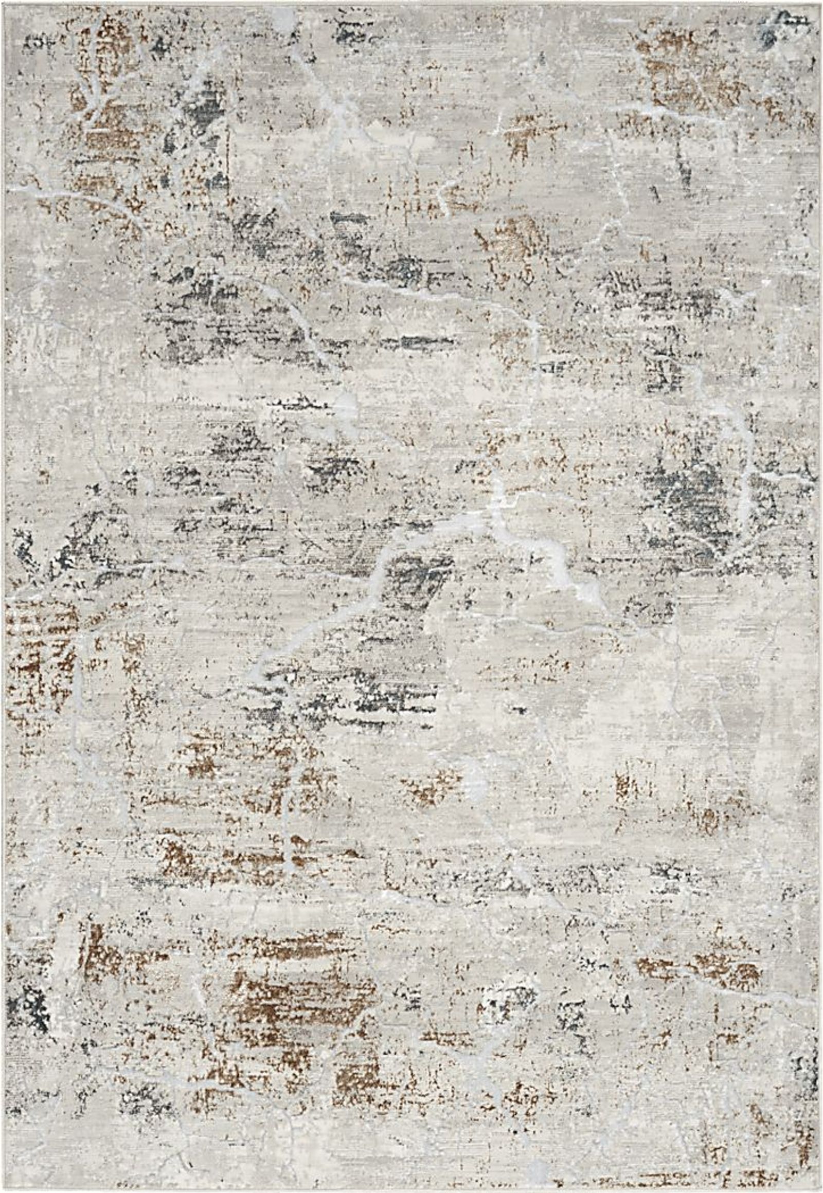 Warbell Gray/Multi 5'3 x 7'3 Rug