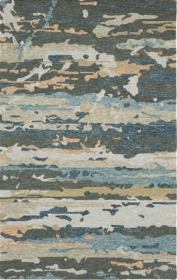 Mistfell Blue 5' x 8' Rug