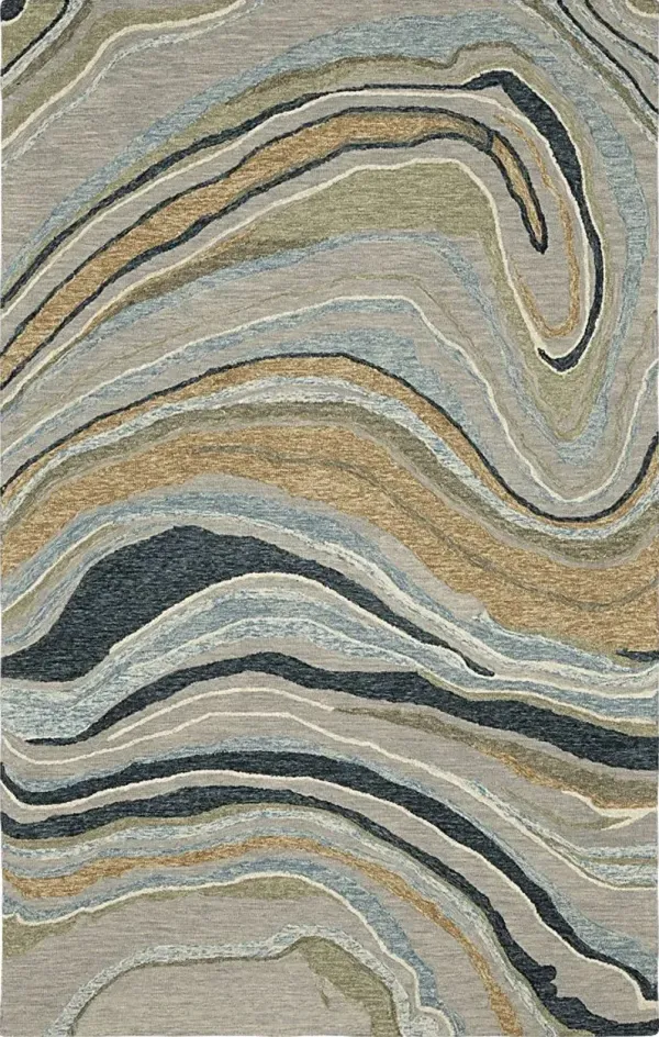 Figwick Grey 5' x 8' Rug