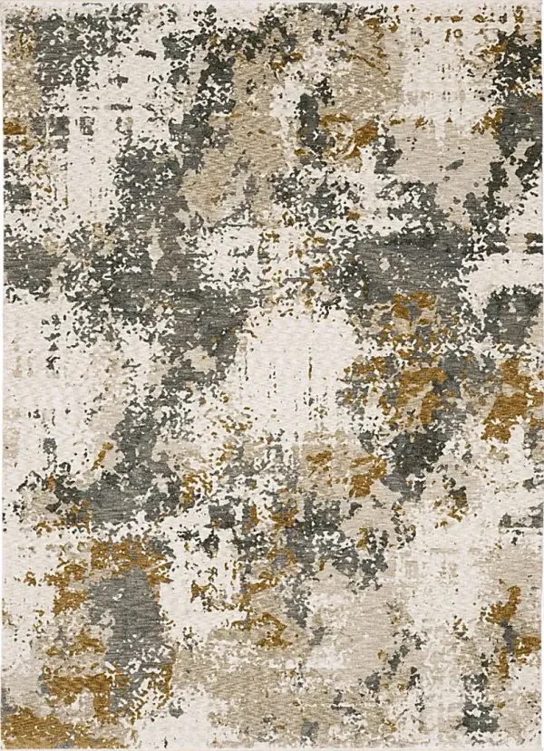Yesui Beige 5'3 x 7'6 Rug