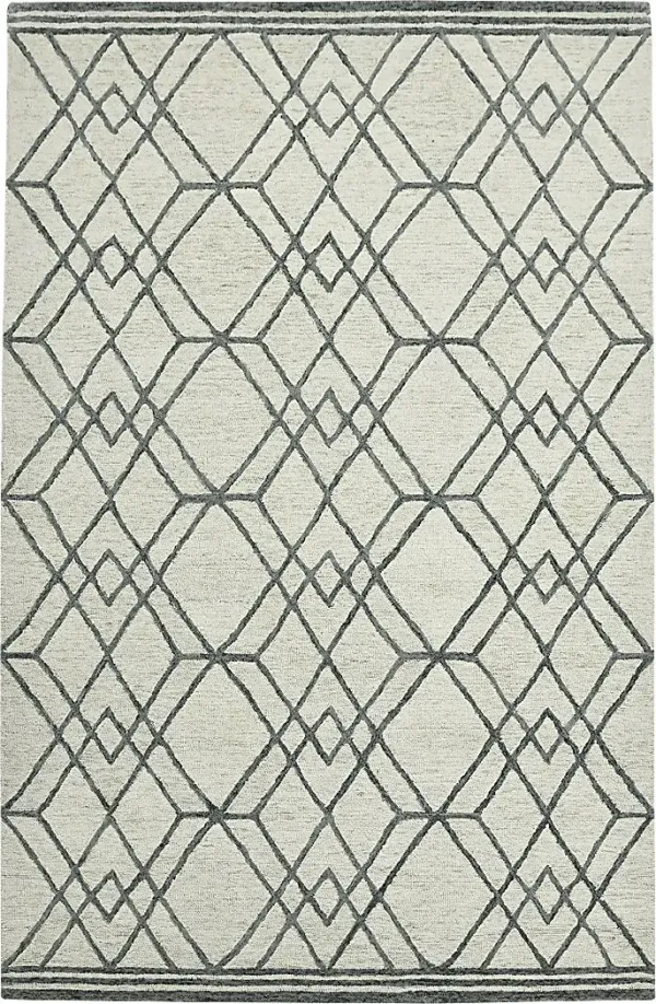 Brigit Ivory 5' x 8' Rug