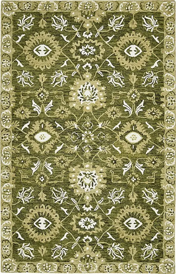 Soline Green 8' x 10' Rug