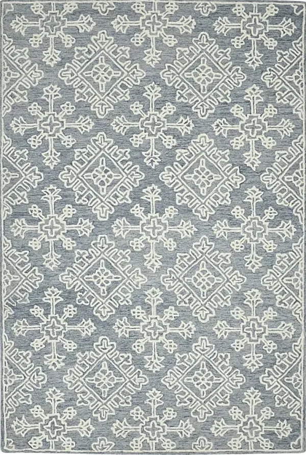 Nadra Blue 5' x 7'6 Rug