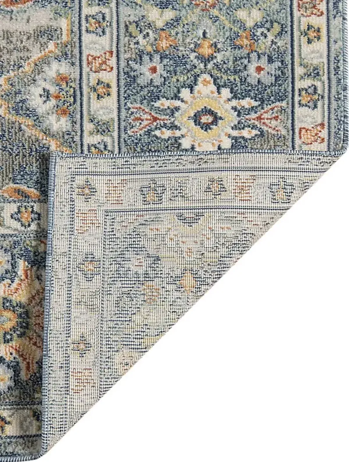 Pilvons Blue 5'1 x 7'6 Indoor/Outdoor Rug