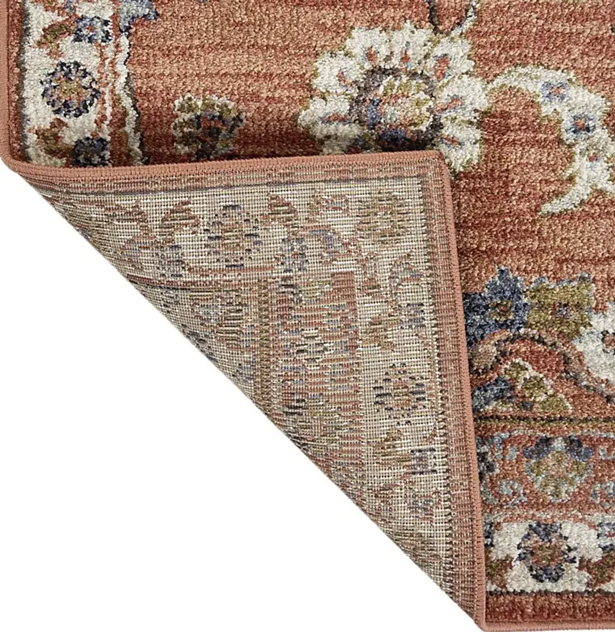 Amessor Orange 5'3 x 7'6 Rug