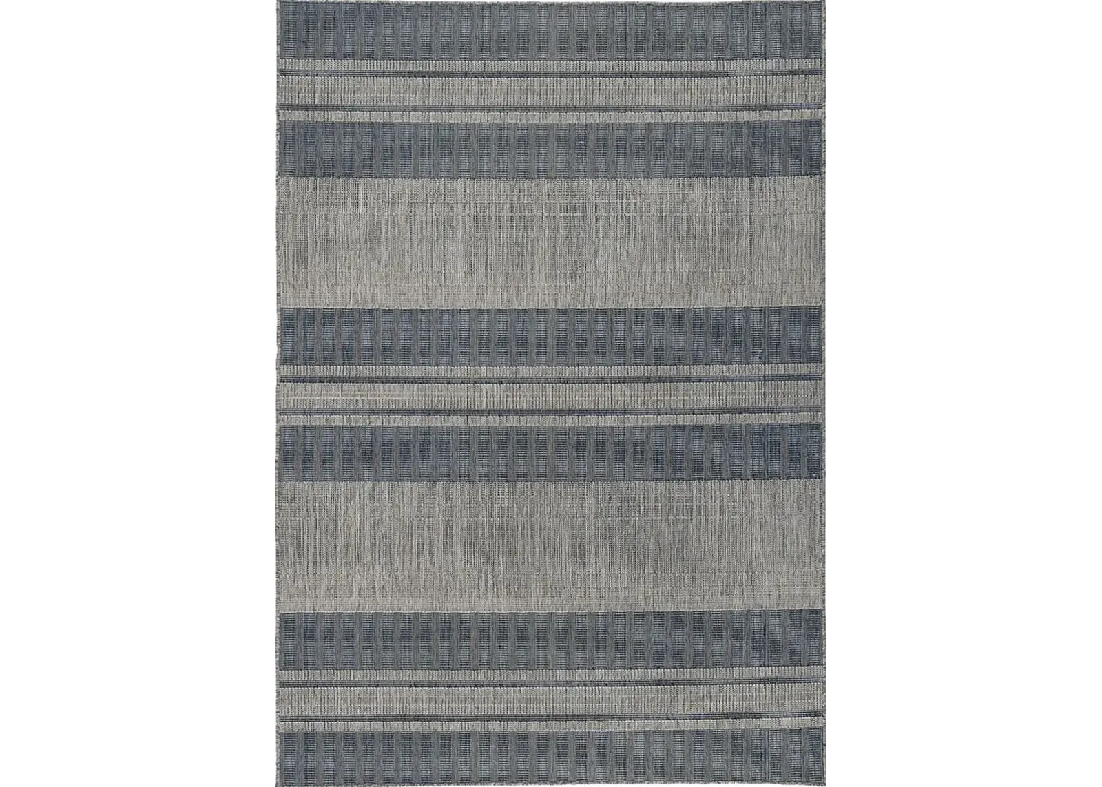 Magston Blue 5'3 x 8' Indoor/Outdoor Rug