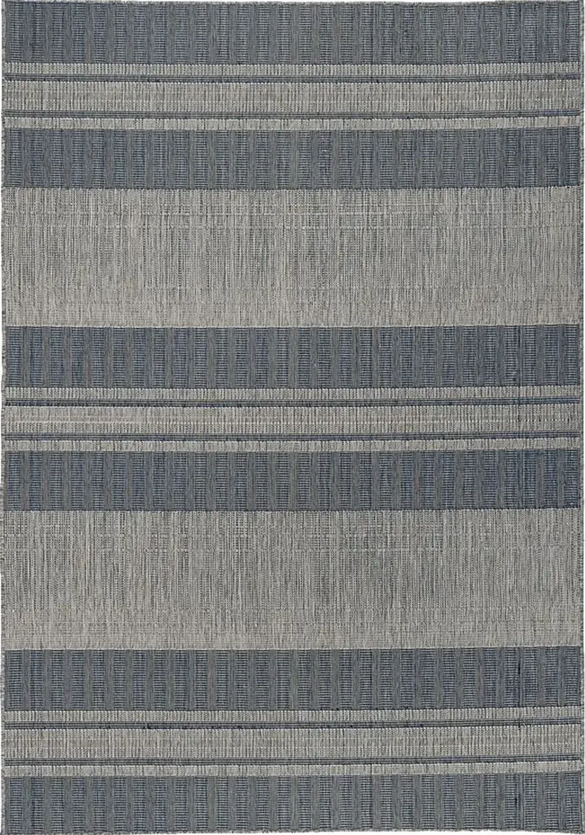 Magston Blue 5'3 x 8' Indoor/Outdoor Rug