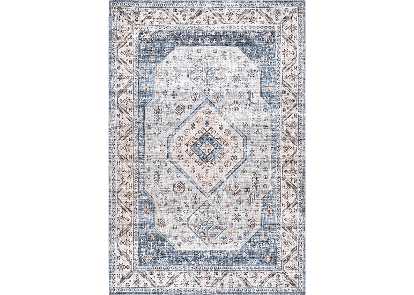 Amade Blue 5' x 8' Rug