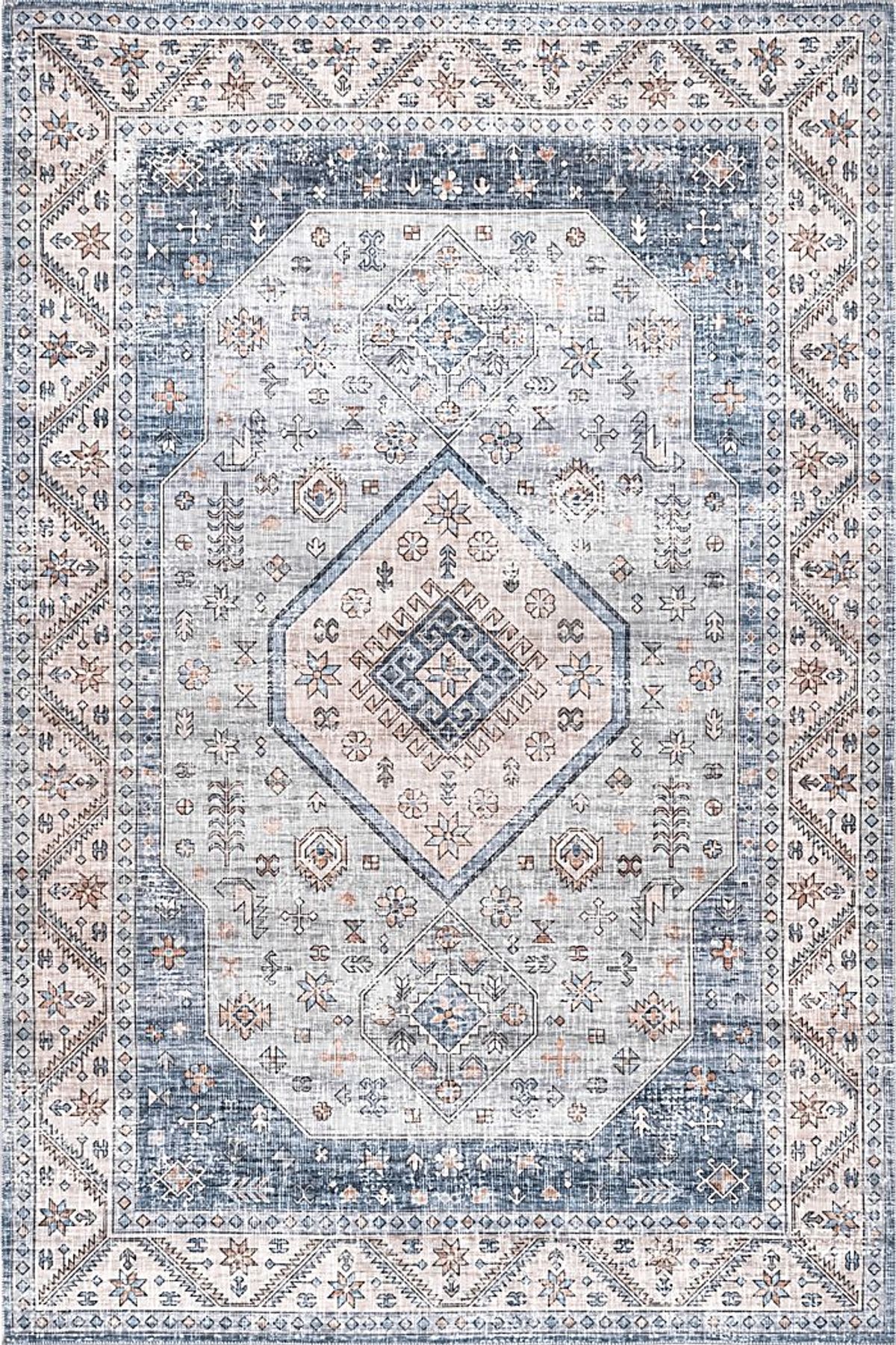 Amade Blue 5' x 8' Rug