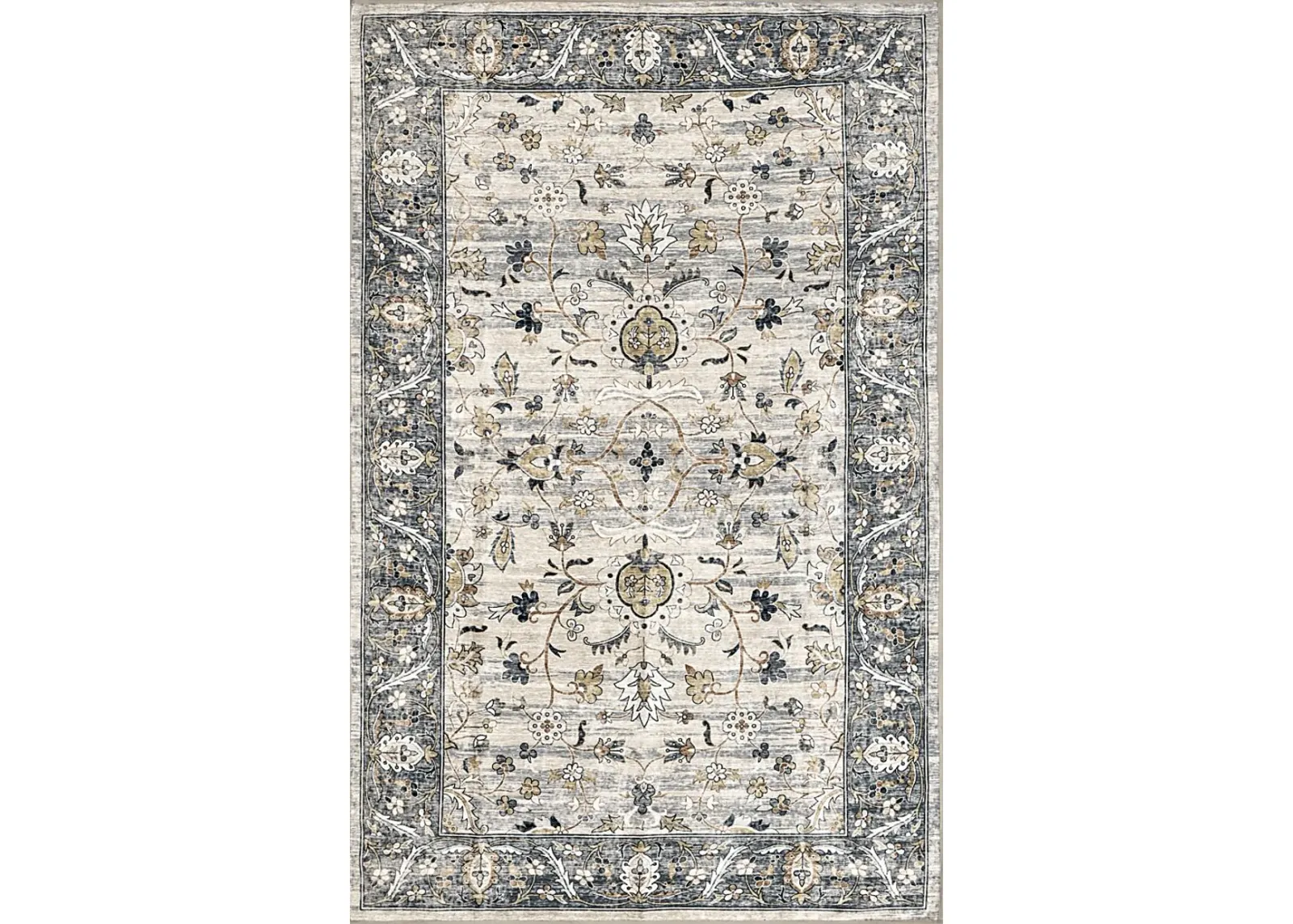 Gizane Gray 4' x 6' Rug