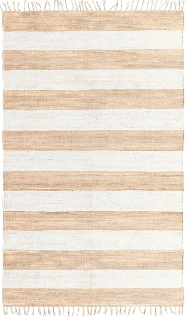 Delonn Beige 5'1 x 8' Rug