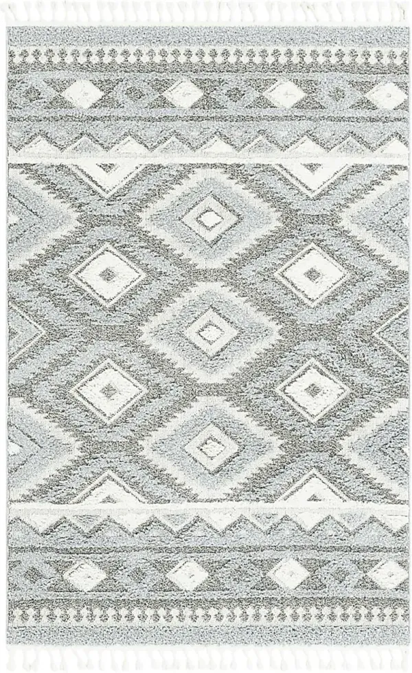 Paari Gray 5'3 x 7'10 Rug