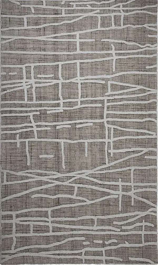 Trobour Tan 5' x 7'6 Rug