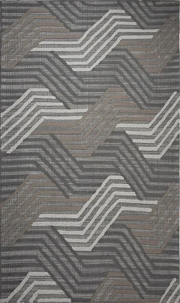 Marna Gray 5' x 7'6 Rug