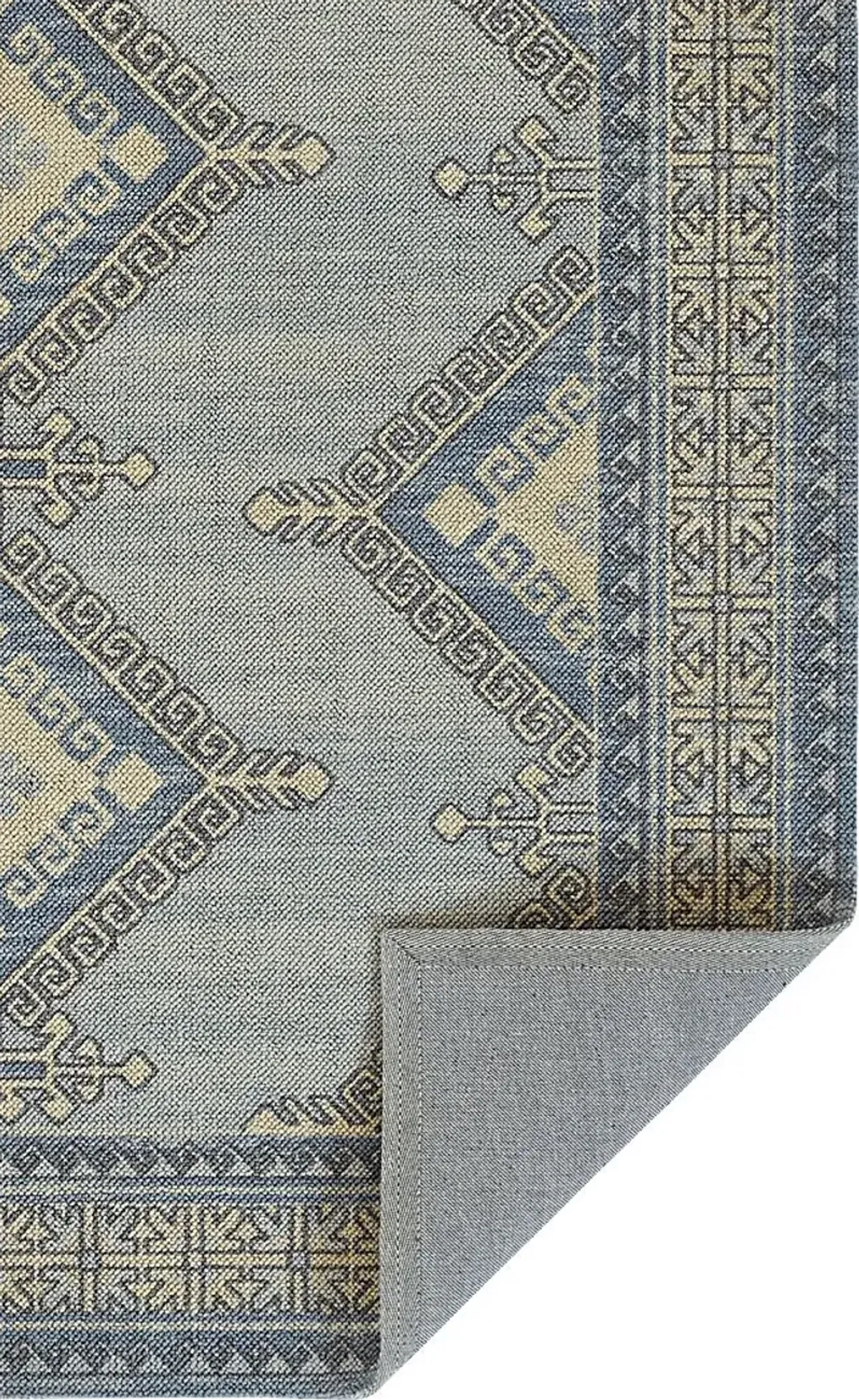 Apexi Blue 5'3 x 7'6 Rug