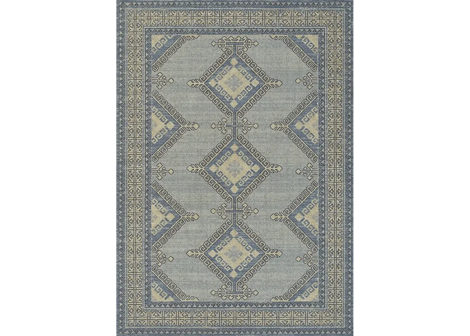 Apexi Blue 5'3 x 7'6 Rug