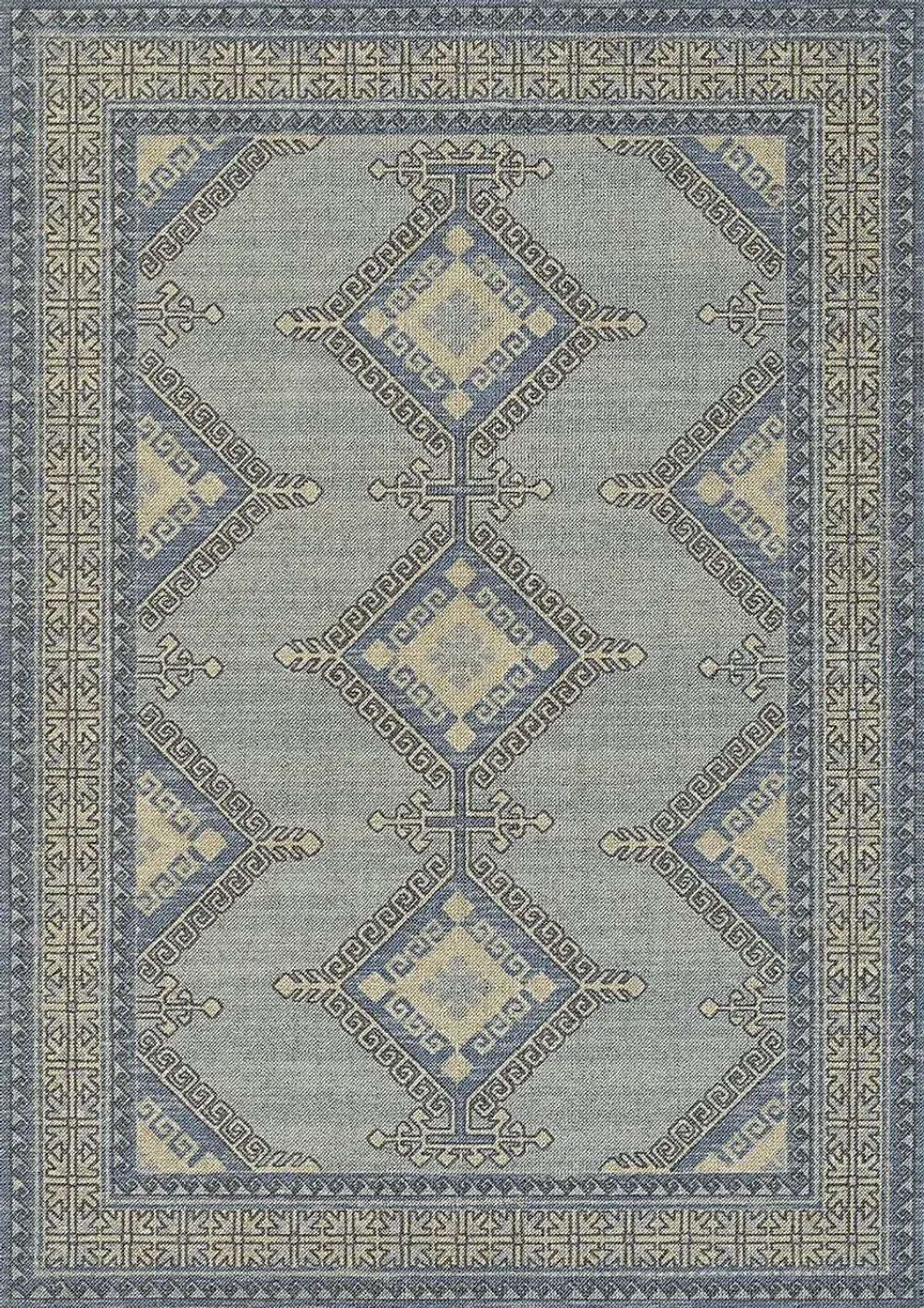 Apexi Blue 5'3 x 7'6 Rug