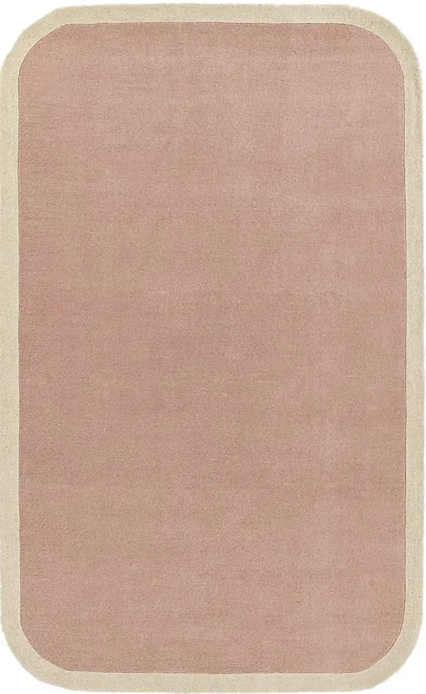 Fabian Pink 5' x 8' Rug