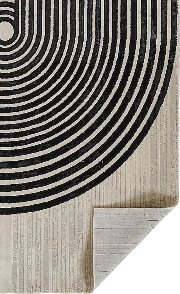 Mayzon Off-White 5'3 x 7'6 Rug