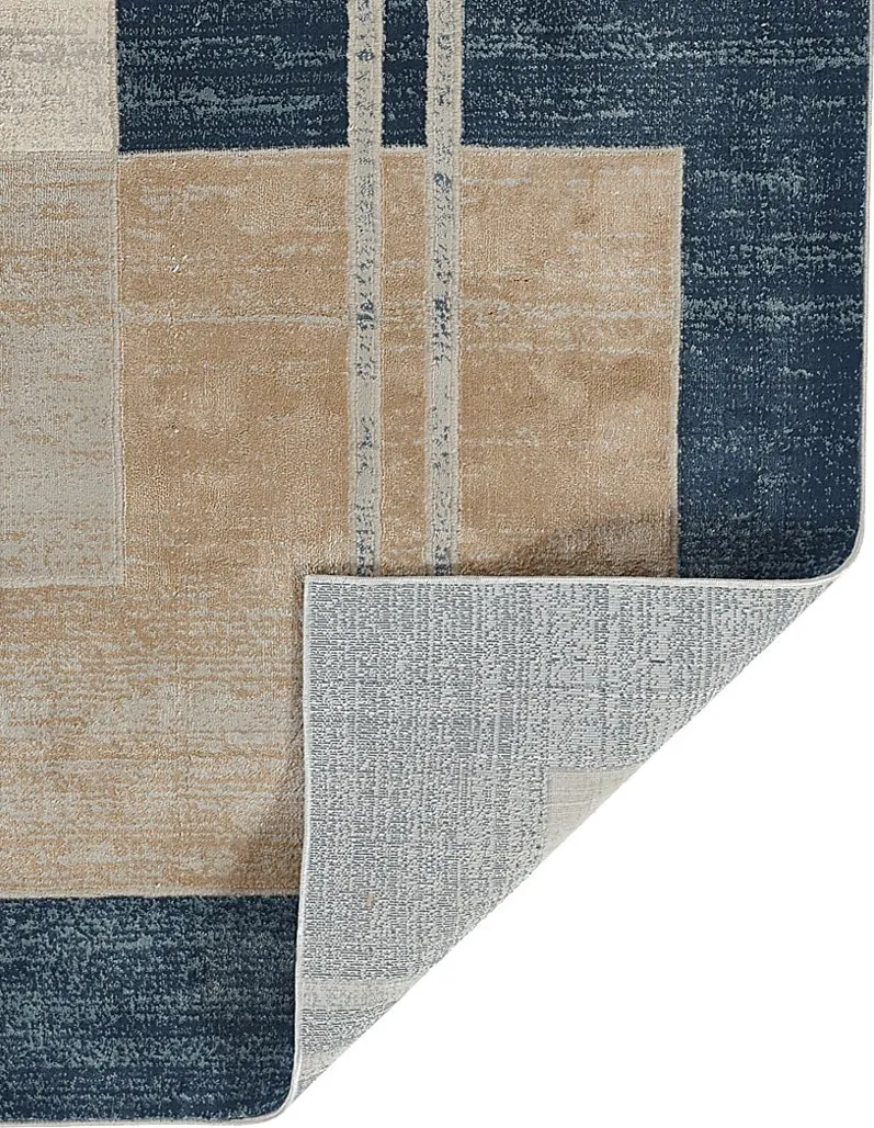 Jenzen Blue 5'1 x 7'7 Rug