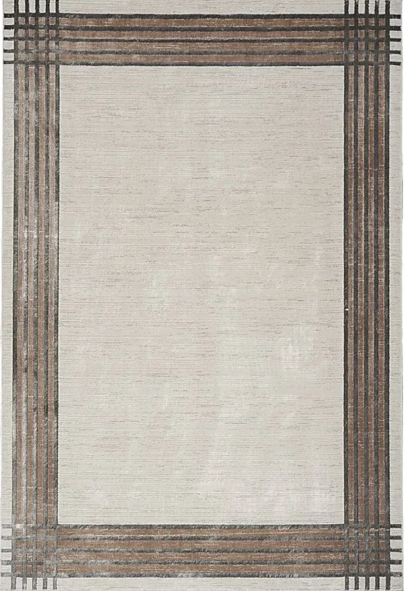 Susson Ivory/Silver 5'3 x 7'3 Rug