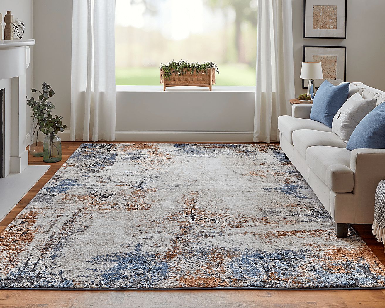 Parlaeno Taupe 5'3 x 8' Rug