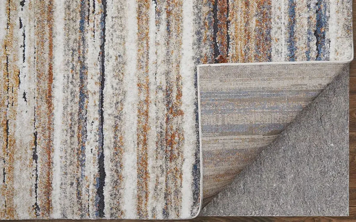 Laolenia Orange 5'3 x 8' Rug