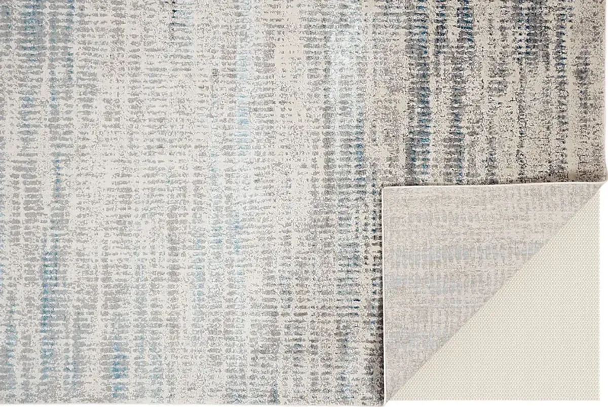 Lonree Blue 5' x 8' Rug