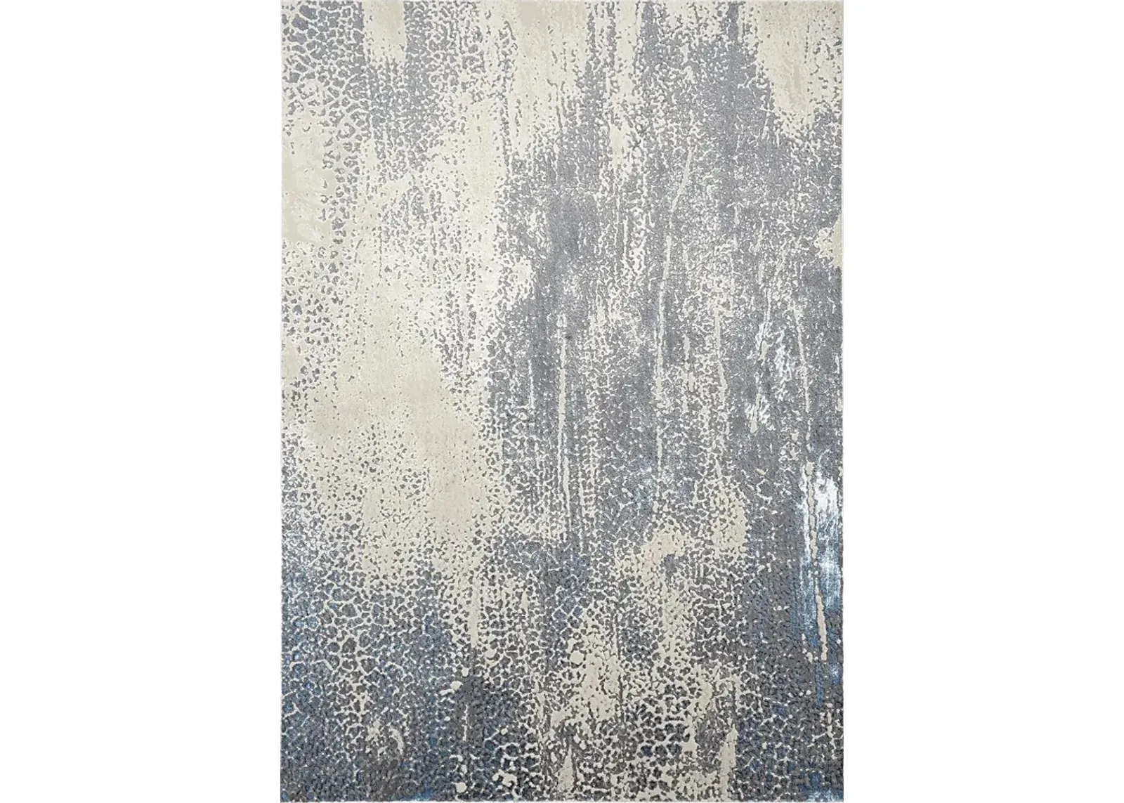 Bloomslam Gray 5' x 8' Rug