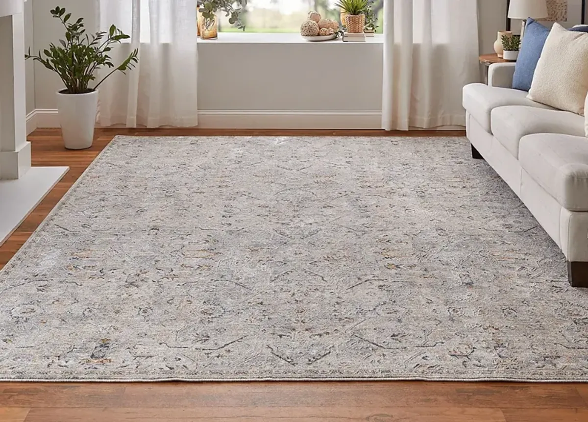 Hardara Ivory 5' x 7'6 Rug