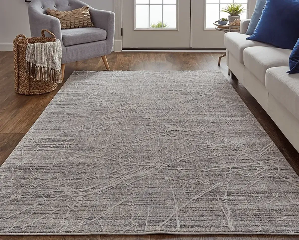 Tepise Taupe 5' x 8' Rug