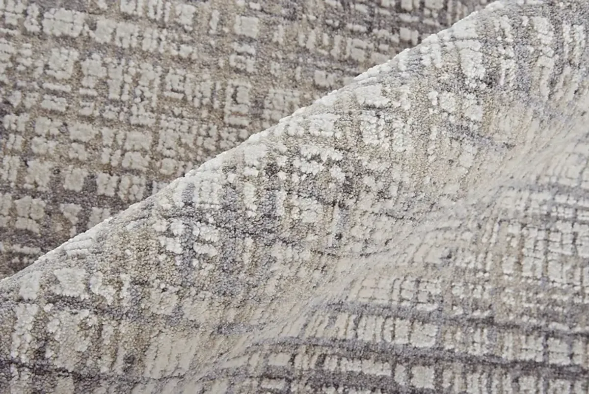 Tharos Taupe 5' x 8' Rug