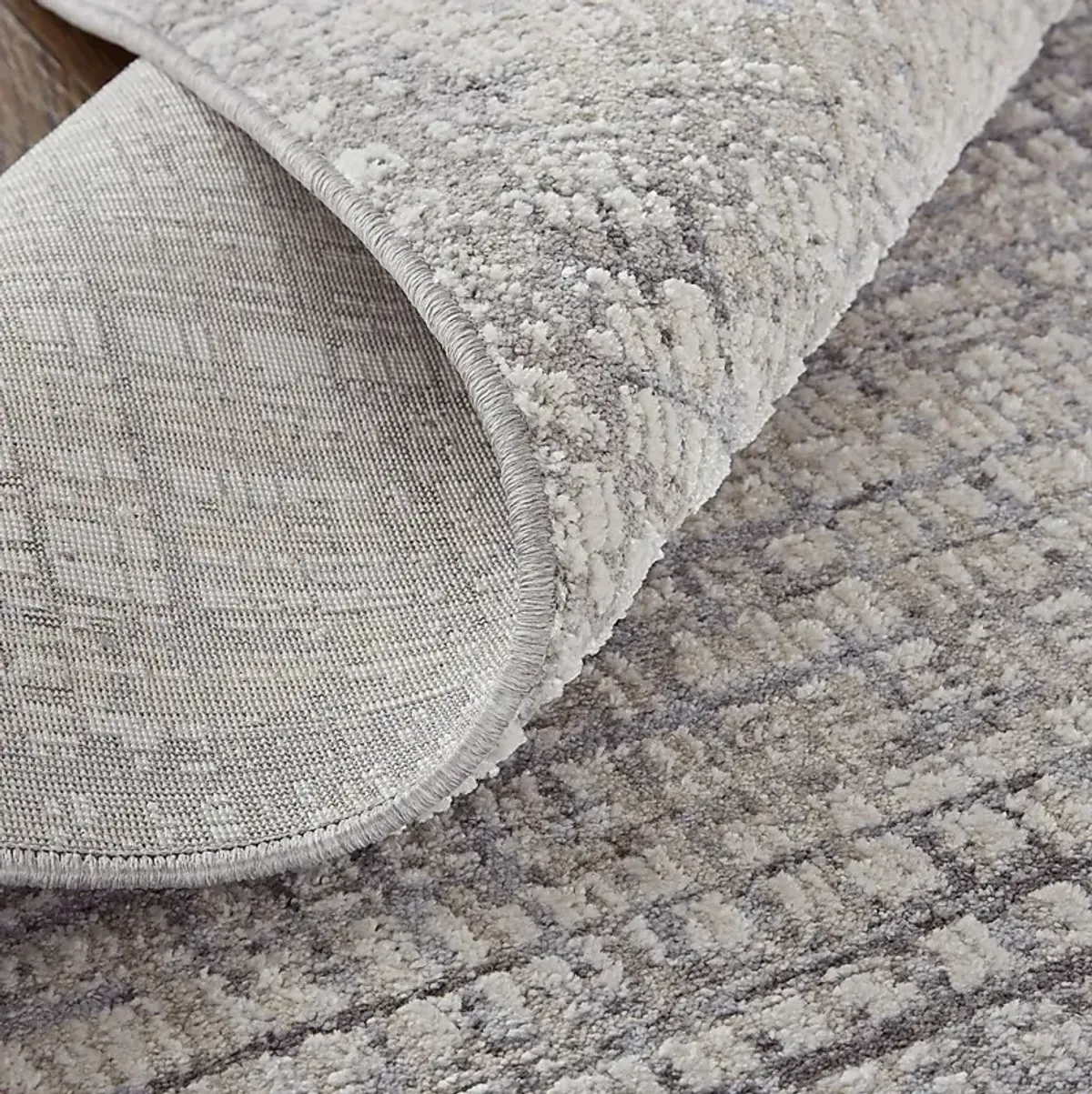 Tharos Taupe 5' x 8' Rug