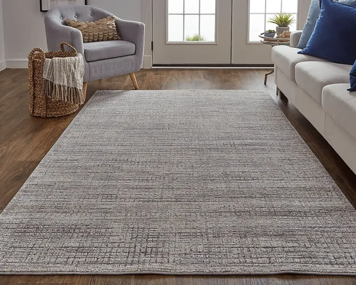 Tharos Taupe 5' x 8' Rug