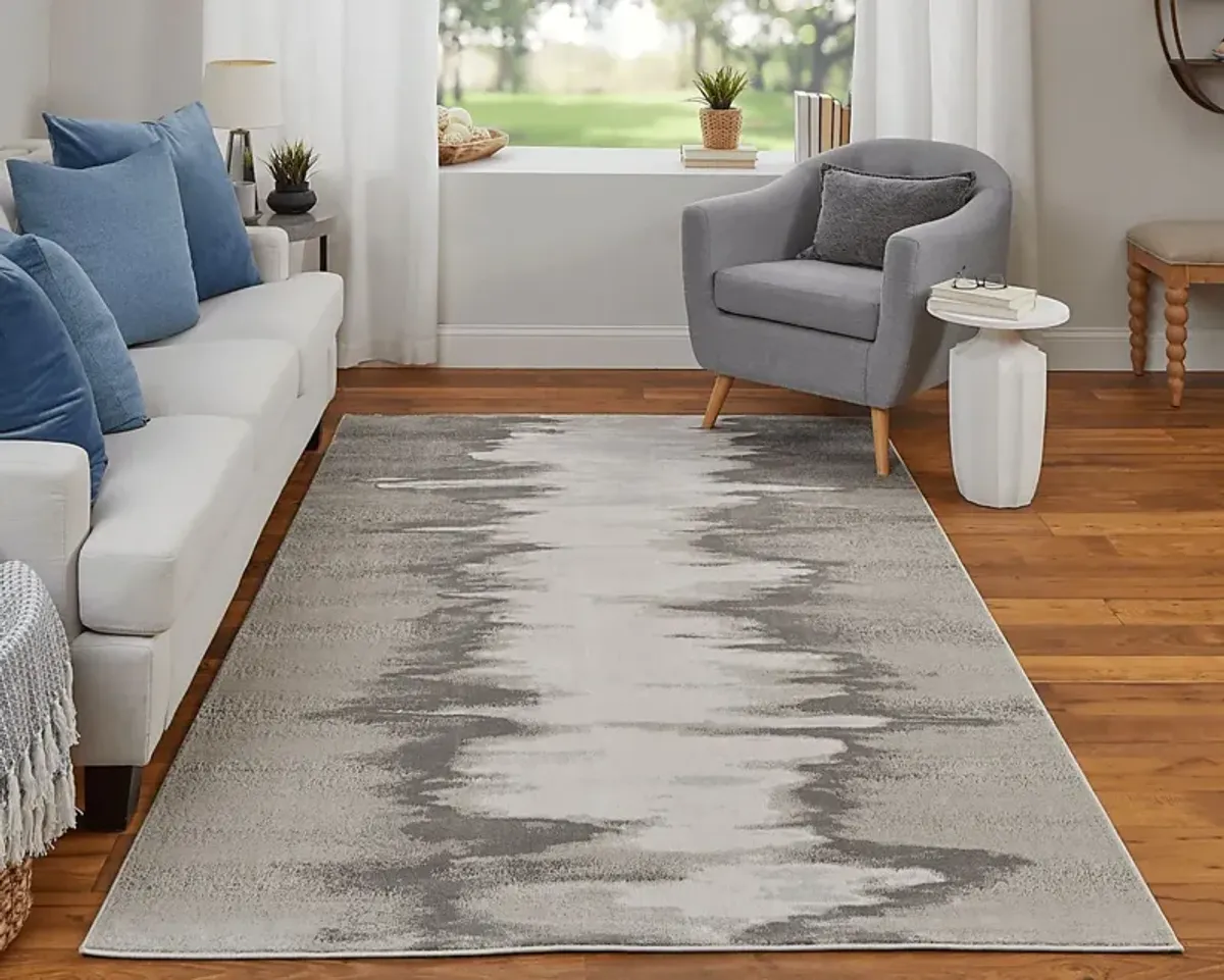 Mellonah Gray 5' x 8' Rug