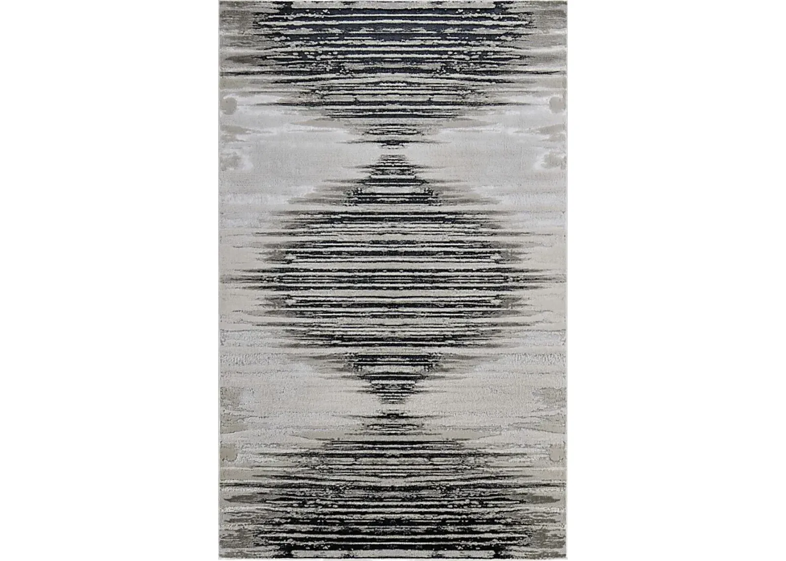 Aera Black 5' x 8' Rug