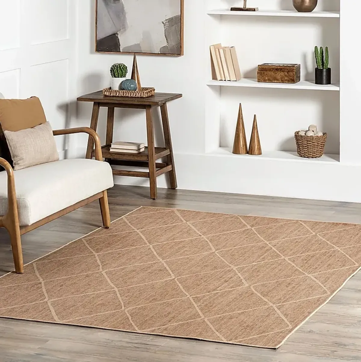 Kares Ivory 4' x 6' Rug