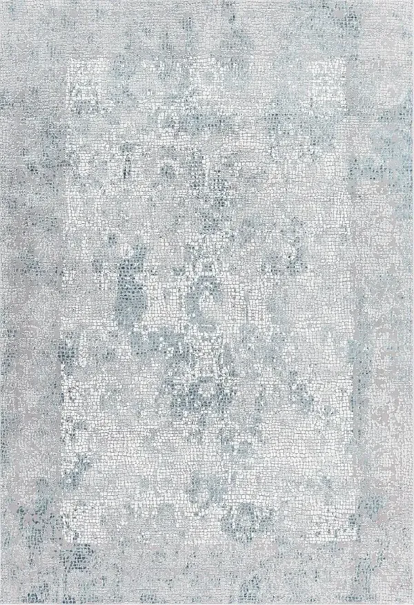Drabeuge Blue 5'3 x 7'6 Rug