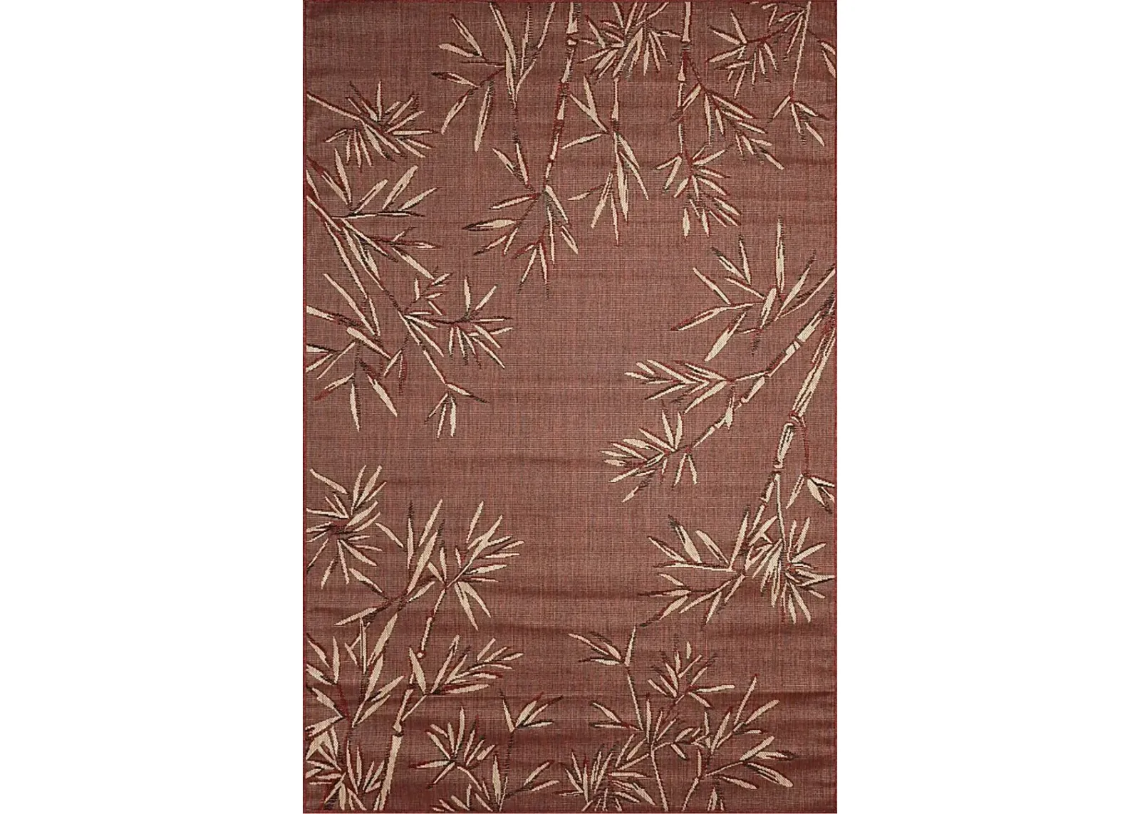 Montdover Red 4'10 x 7'6 Indoor/Outdoor Rug