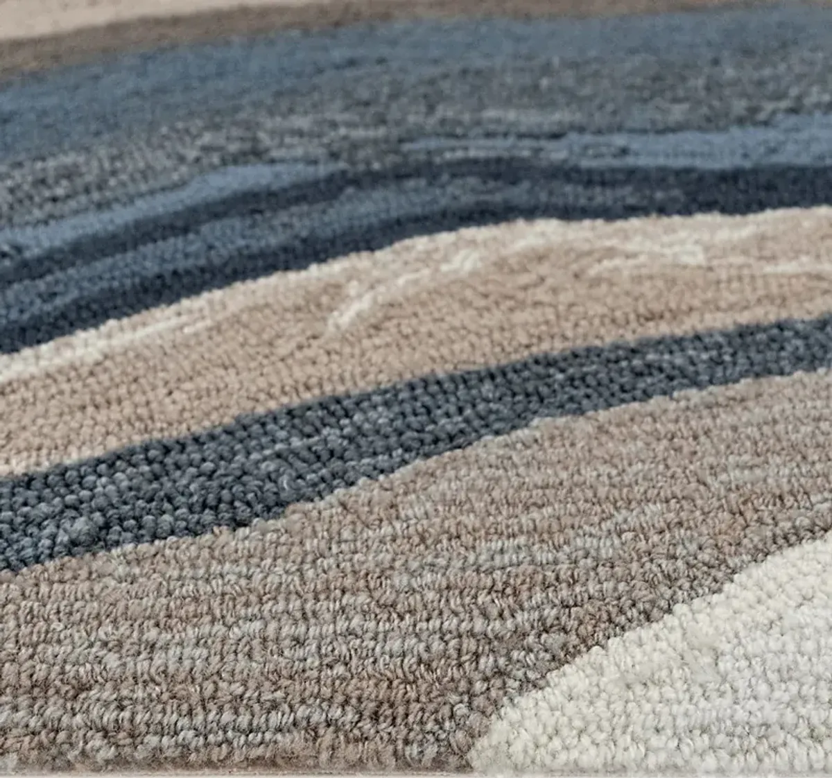 Cossuf Blue 5' x 7'6 Indoor/Outdoor Rug