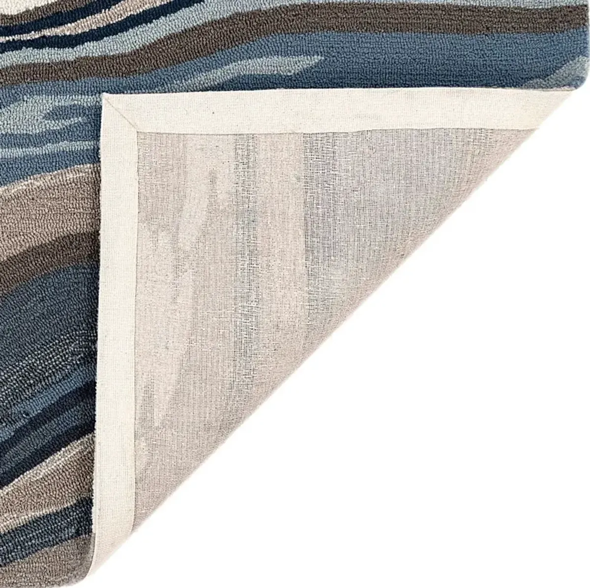 Cossuf Blue 5' x 7'6 Indoor/Outdoor Rug