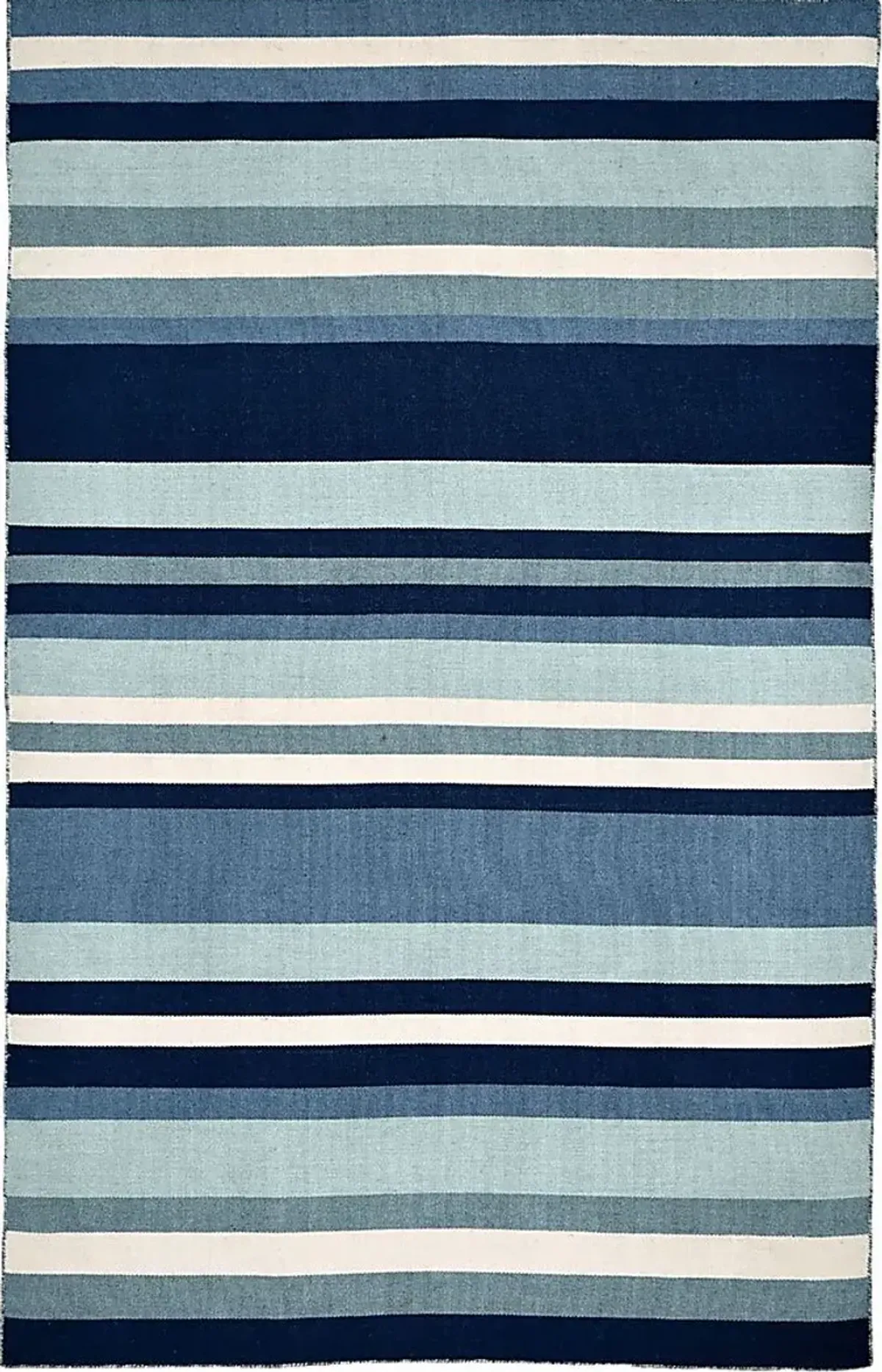 Shirnul Blue 5' x 7'6 Indoor/Outdoor Rug