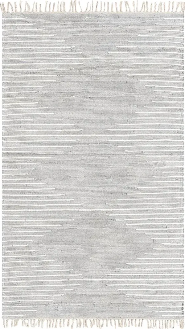 Damone Light Gray 5'1 x 8' Rug