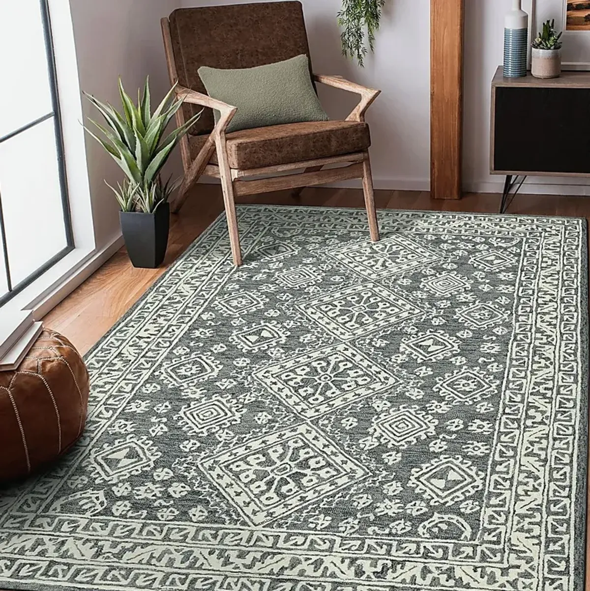 Bellton Gray 5' x 7'6 Rug