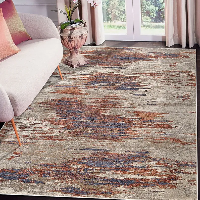 Narman Beige 5'3 x 7'6 Rug