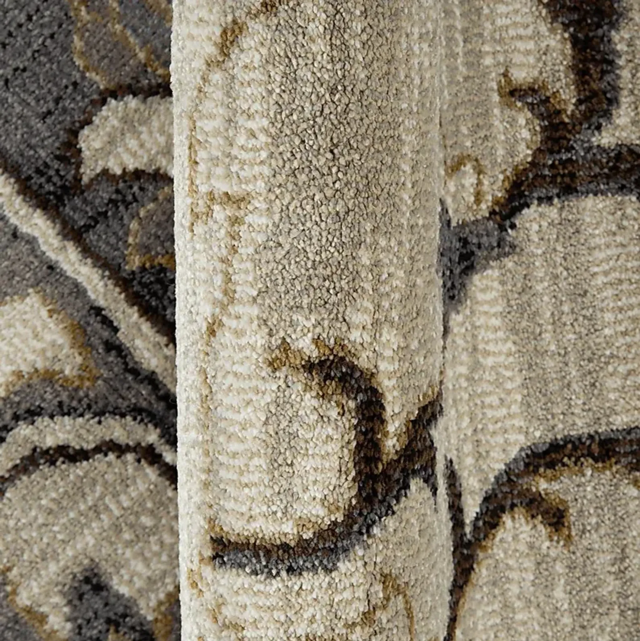 Vinrue Ivoryblue 53 X 76 Rug Rooms To Go | Furniture.com